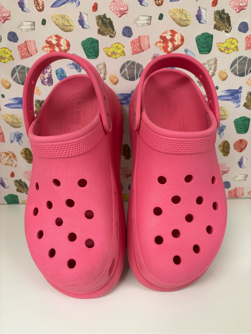 Crocs - crush platform - Pink